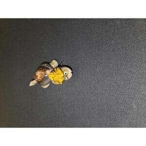 Handcrafted Decorative Turtle Figurine with Yellow Shell Accent